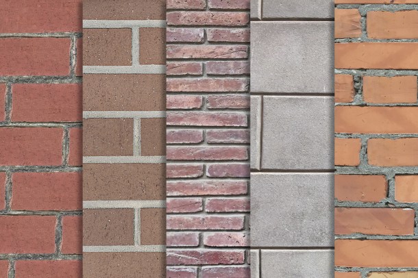3 Brick Wall Textures x10 Vol 3 (1820)